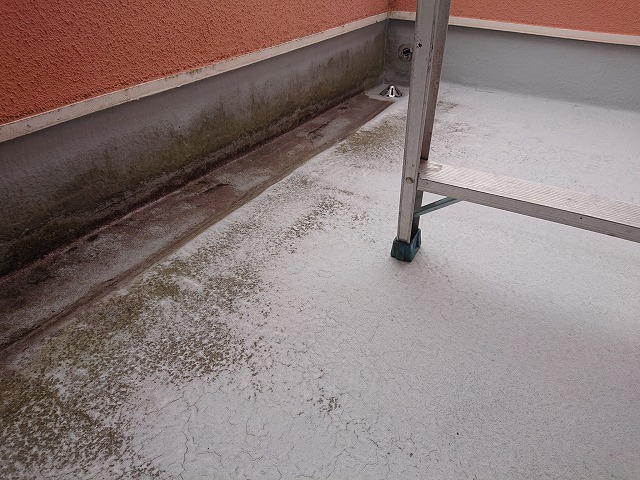 防水塗装も推奨される状態